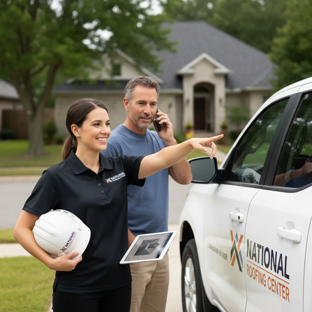 National Roofing Center customer support in Huddleston